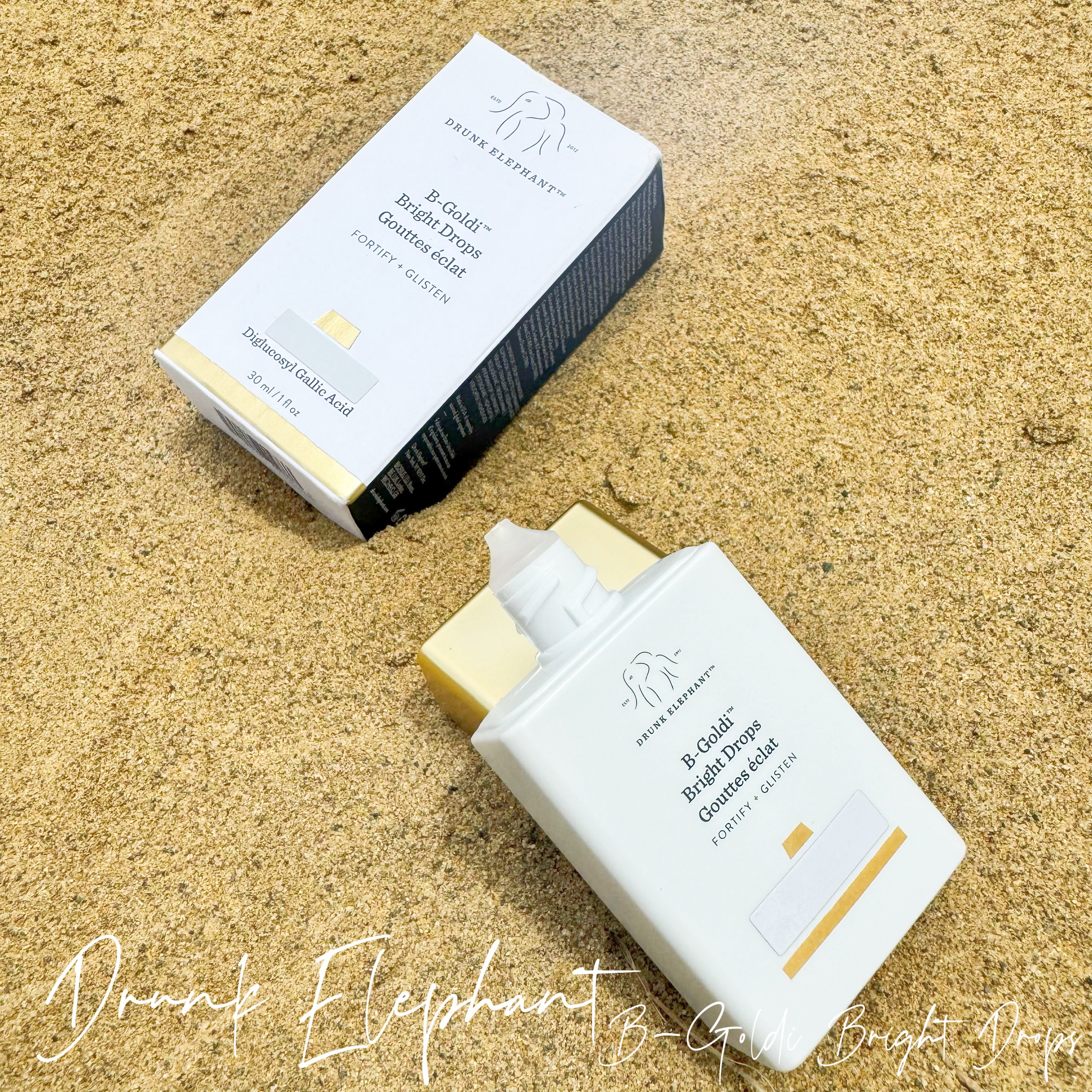 ビーゴールディ ブライト ドロップス/Drunk Elephant/美容液を使ったクチコミ（3枚目）