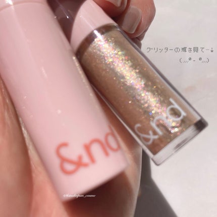 アンドバイロムアンド グラッシーボムティント/&nd by rom&nd/リップティントを使ったクチコミ(4枚目)