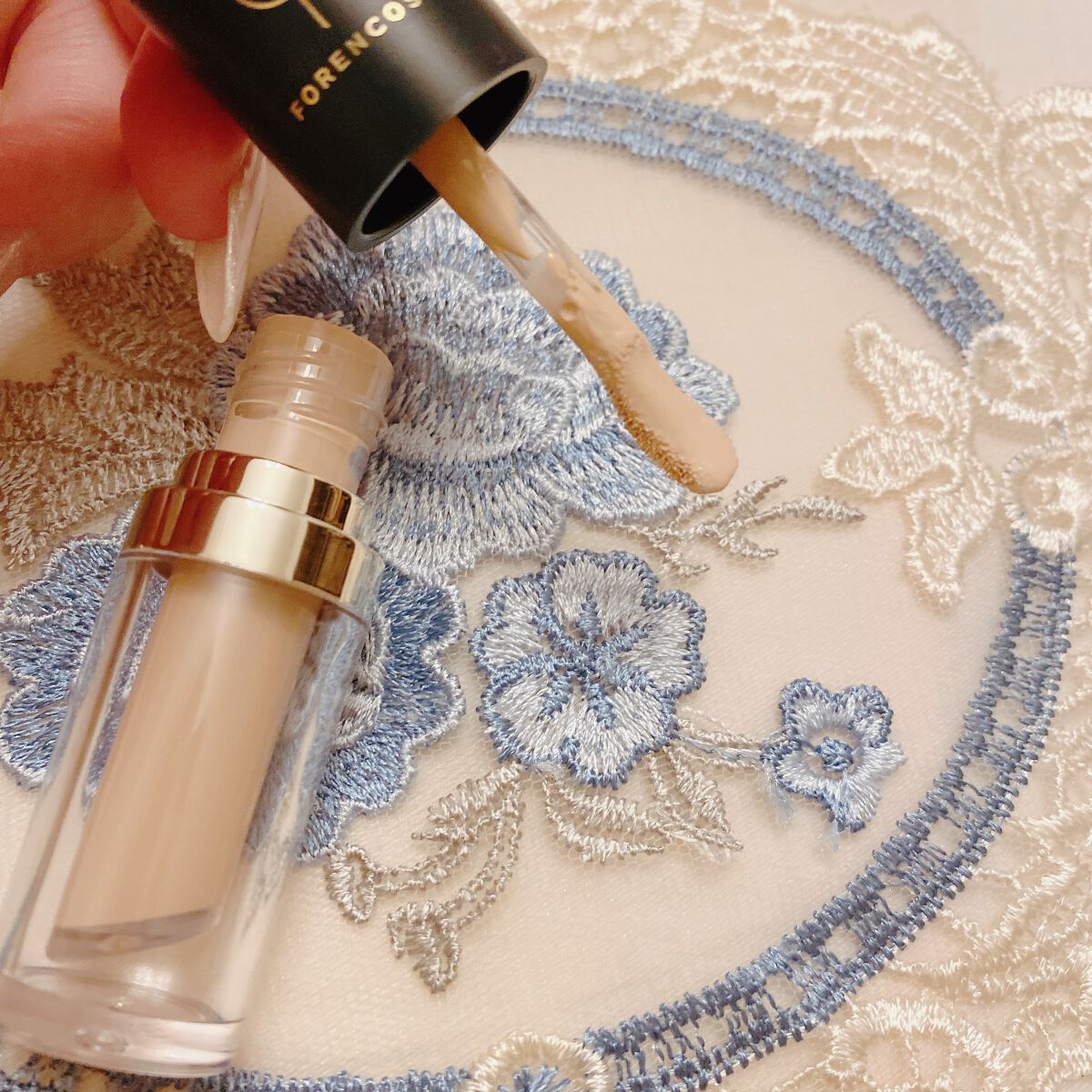 タトゥーウォータープルーフスカーコンシーラー/フォレンコス/リキッドコンシーラーを使ったクチコミ(2枚目)