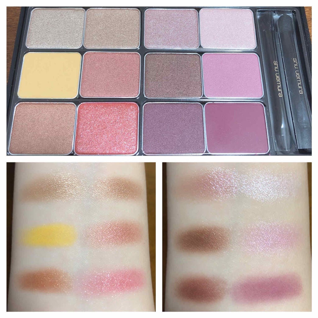 ピカシュウ アイ パレット‐サンダーショック/shu uemura/アイシャドウパレットを使ったクチコミ(4枚目)