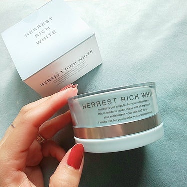 HERREST HERREST RICH WHITEのクチコミ「オールインワンなのに、
とっても濃厚リッチなジェルクリーム💓

herrestの
薬用美白ジェ.....」（2枚目）