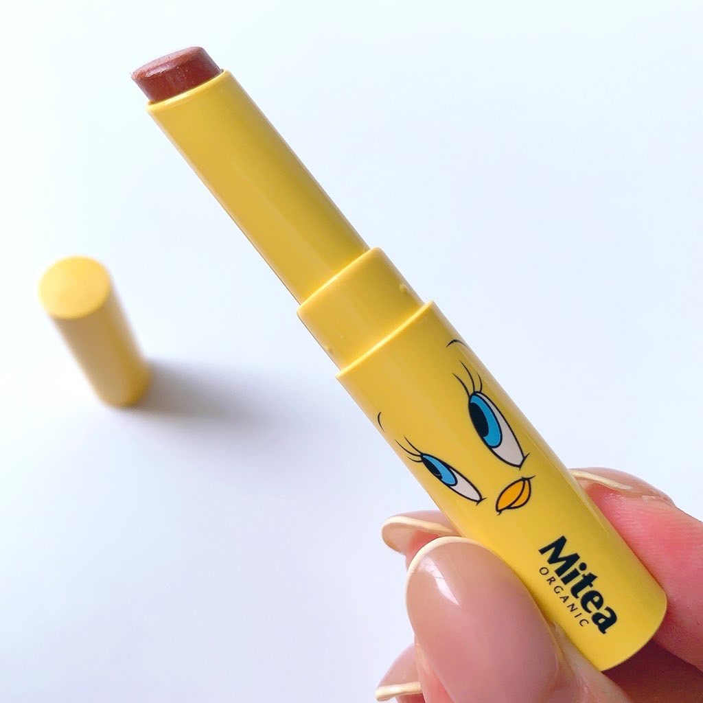 セラムオイルリップスティック /ミティア オーガニック/口紅を使ったクチコミ（2枚目）