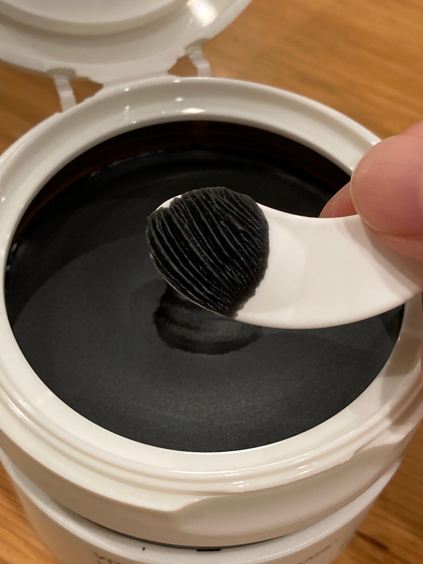 ラボ V クレンジングバーム ブラック/unlabel/クレンジングバームを使ったクチコミ(4枚目)