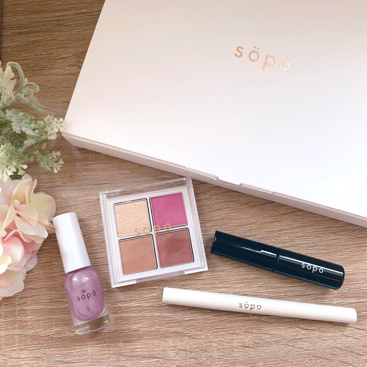 カラーマスカラ/sopo/マスカラを使ったクチコミ(9枚目)