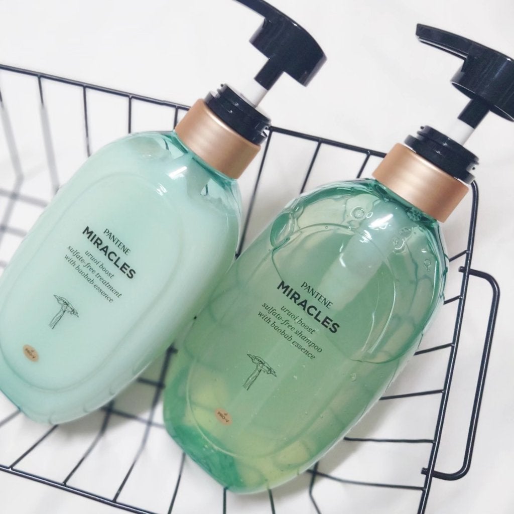 ミラクルズ うるおいブースト シャンプー/トリートメント/パンテーン/市販シャンプーを使ったクチコミ(1枚目)