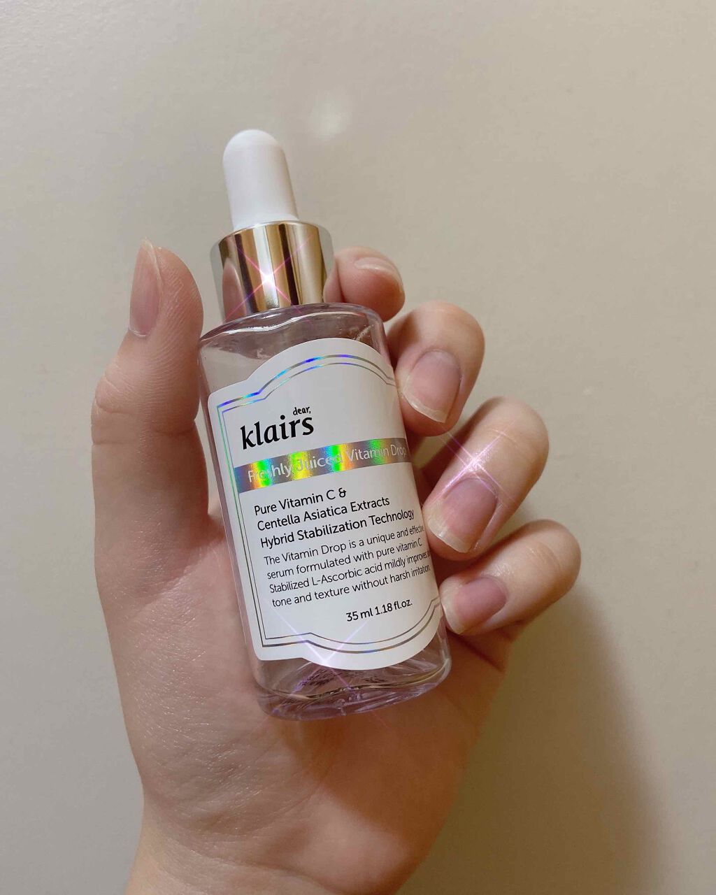 フレッシュリージュースドビタミンドロップ(35ml)/Klairs/美容液を使ったクチコミ(3枚目)