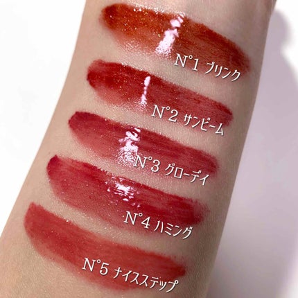 ノンスティッキーダズルティント/unleashia/リップティントを使ったクチコミ(4枚目)