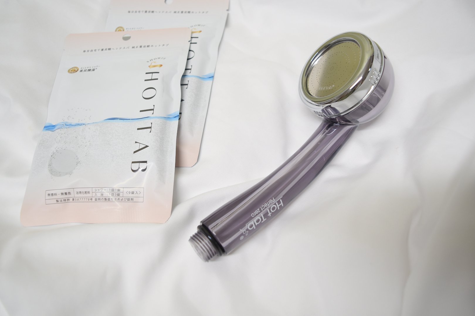 HOT TAB SHOWER/HOT TAB/シャワーヘッドを使ったクチコミ（2枚目）