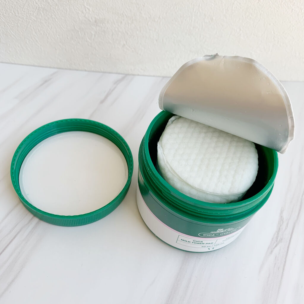 CICA マイルドトナーパッド/VT/トナーパッドを使ったクチコミ（2枚目）