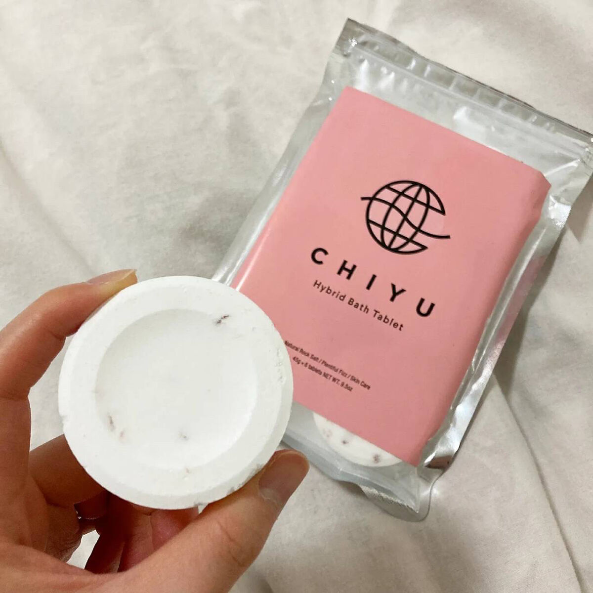 チユ ハイブリッドバスタブレット/CHIYU/無機塩系入浴剤を使ったクチコミ（2枚目）