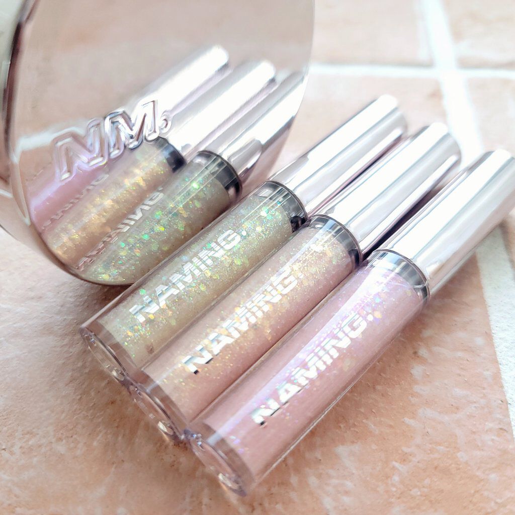  ダズリングアイグリッター/NAMING./リキッドアイシャドウを使ったクチコミ（2枚目）