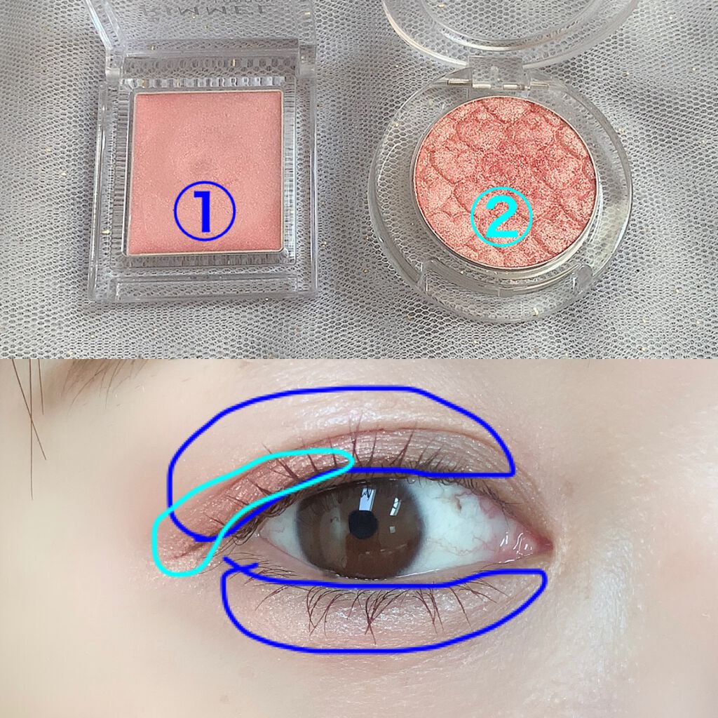 ルックアット マイアイジュエル/ETUDE/単色アイシャドウを使ったクチコミ（3枚目）