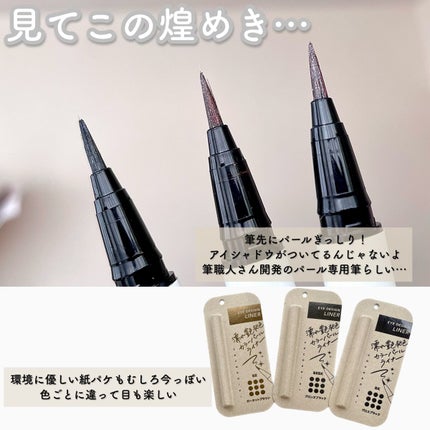 アイデザインライナー/COCOROIKI/リキッドアイライナーを使ったクチコミ(5枚目)