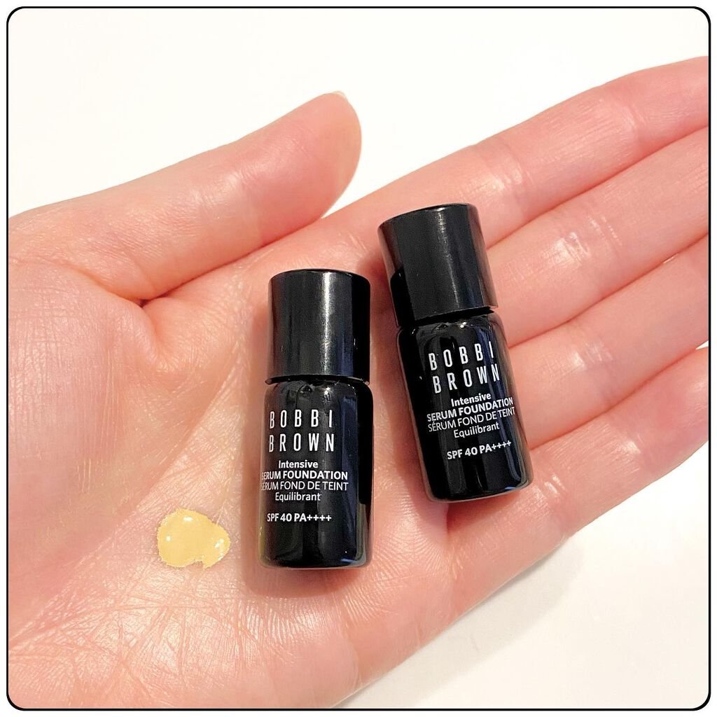 インテンシブ スキン セラム ファンデーション SPF40(PA++++)/BOBBI BROWN/リキッドファンデーションを使ったクチコミ(2枚目)