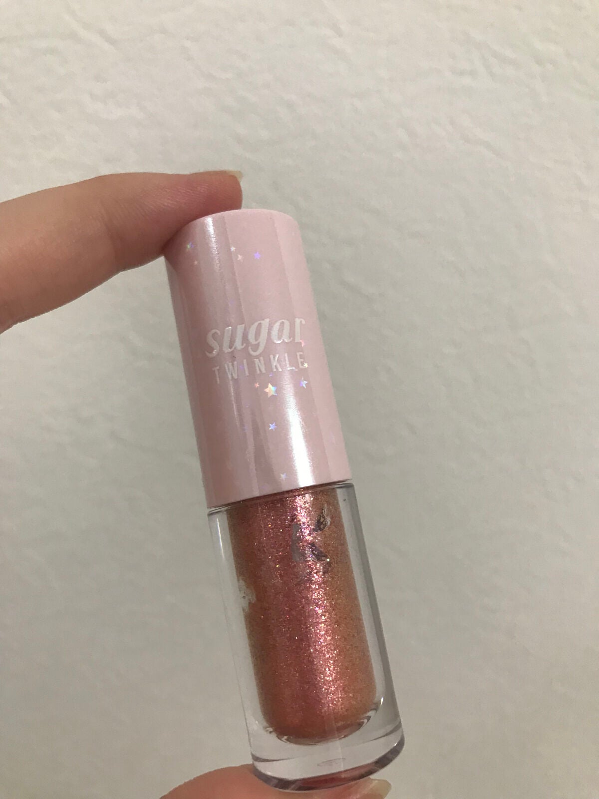 シュガー トゥインクル リキッド シャドウ/PERIPERA/リキッドアイシャドウを使ったクチコミ(2枚目)