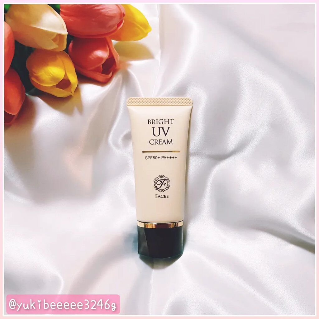 ブライトUVクリーム/Facee/日焼け止めクリームを使ったクチコミ(2枚目)