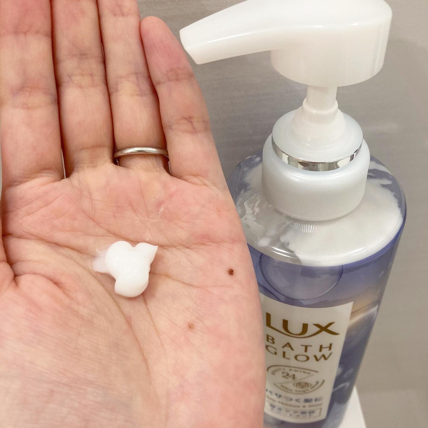 バスグロウ ディープモイスチャー&シャイン シャンプー/トリートメント/LUX/市販シャンプーを使ったクチコミ（3枚目）