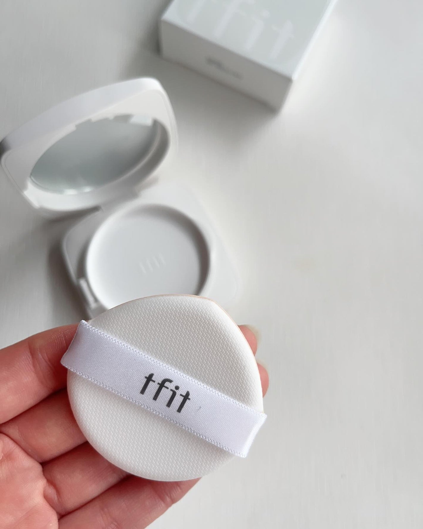 レイヤリングフィットカバークッションEX/TFIT/クッションファンデーションを使ったクチコミ(3枚目)