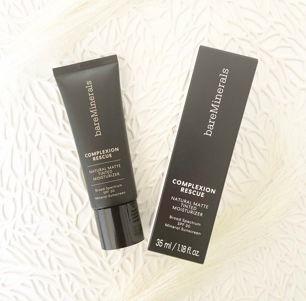 CR ナチュラル マット モイスチャライザー/bareMinerals/クリーム・エマルジョンファンデーションを使ったクチコミ(1枚目)