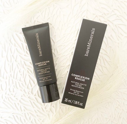 CR ナチュラル マット モイスチャライザー/bareMinerals/クリーム・エマルジョンファンデーションを使ったクチコミ(1枚目)