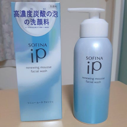 ソフィーナ iP リニュー ムース ウォッシュ/SOFINA iP/泡洗顔を使ったクチコミ(1枚目)
