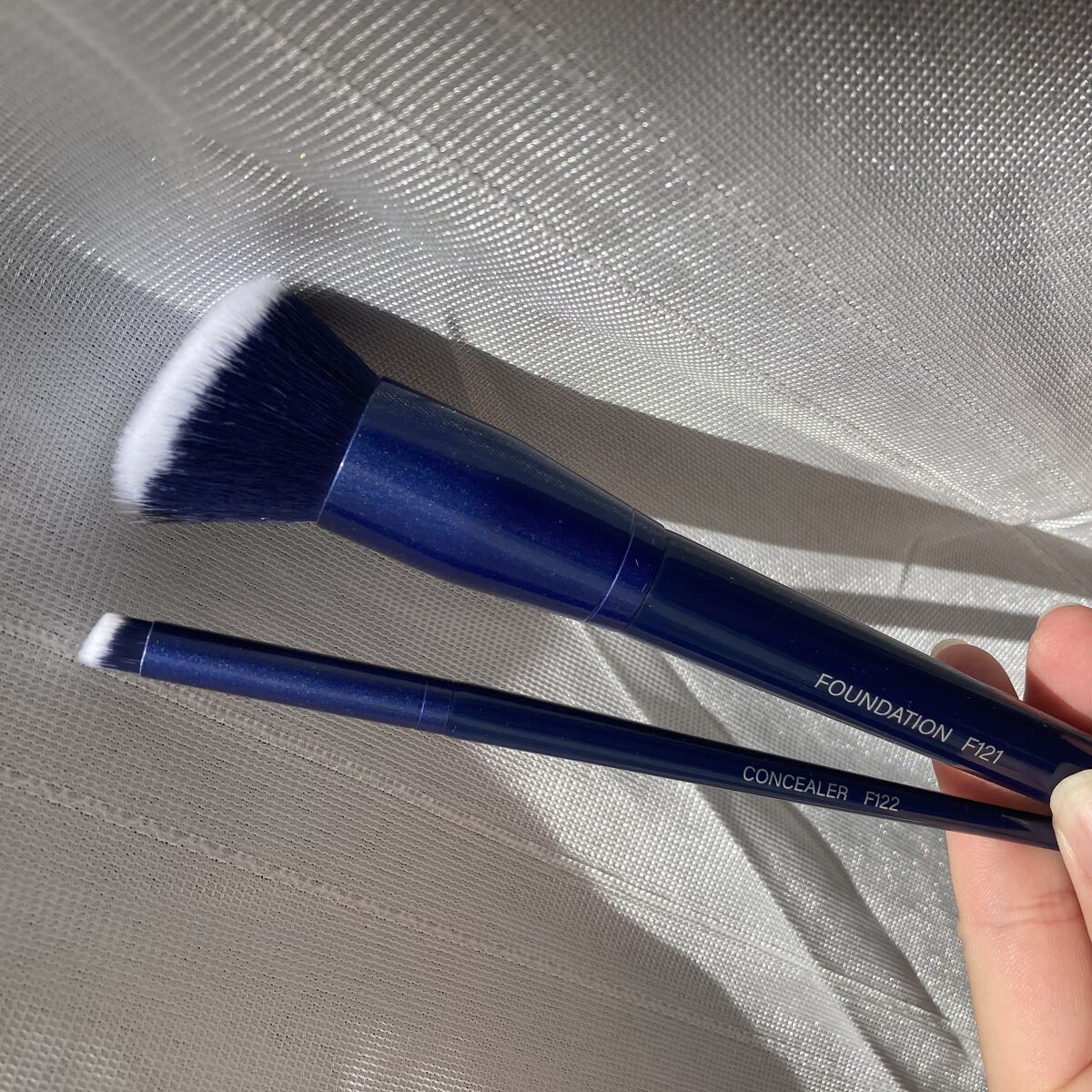 SIXPLUS ファンデーションブラシ・コンシーラーブラシセット/SIXPLUS/メイクブラシを使ったクチコミ（2枚目）