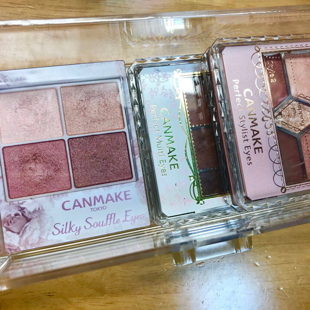 3段式クリアーケース/DAISO/その他化粧小物を使ったクチコミ(3枚目)