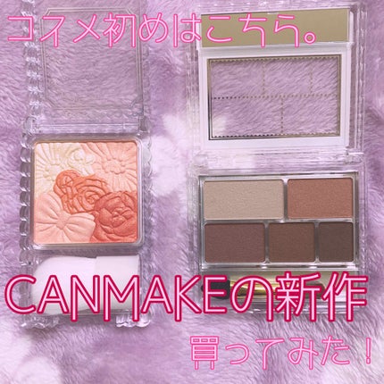 パーフェクトマルチアイズ/キャンメイク/アイシャドウパレットを使ったクチコミ(1枚目)