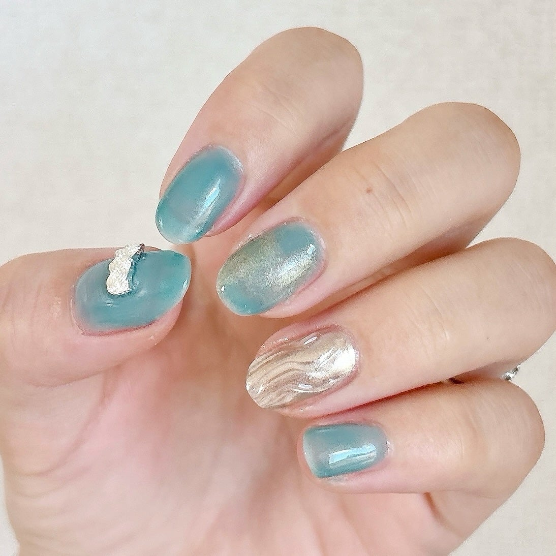 Naility! ステップレスジェル/Naility!/ジェルネイルを使ったクチコミ(4枚目)