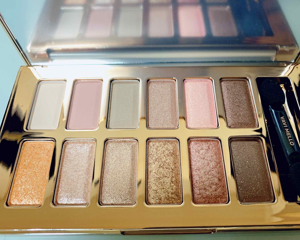 バレンタインボックス/VAVI MELLO/アイシャドウパレットを使ったクチコミ(2枚目)