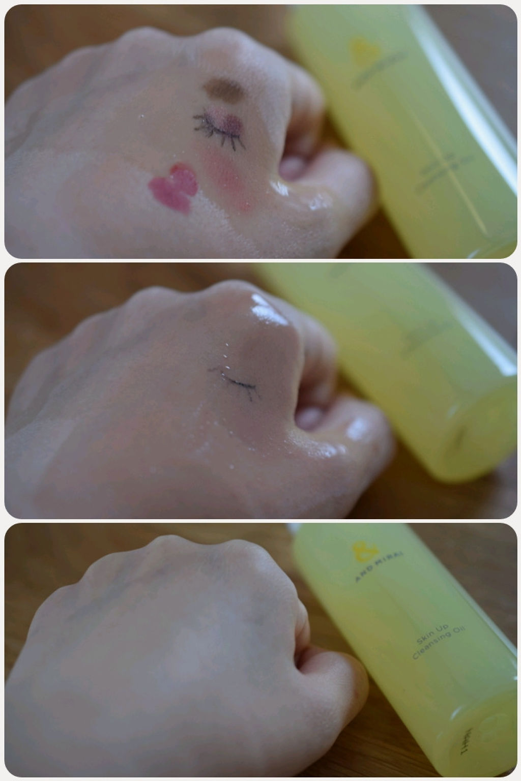 スキン アップクレンジングオイル/AND MIRAI/オイルクレンジングを使ったクチコミ（2枚目）