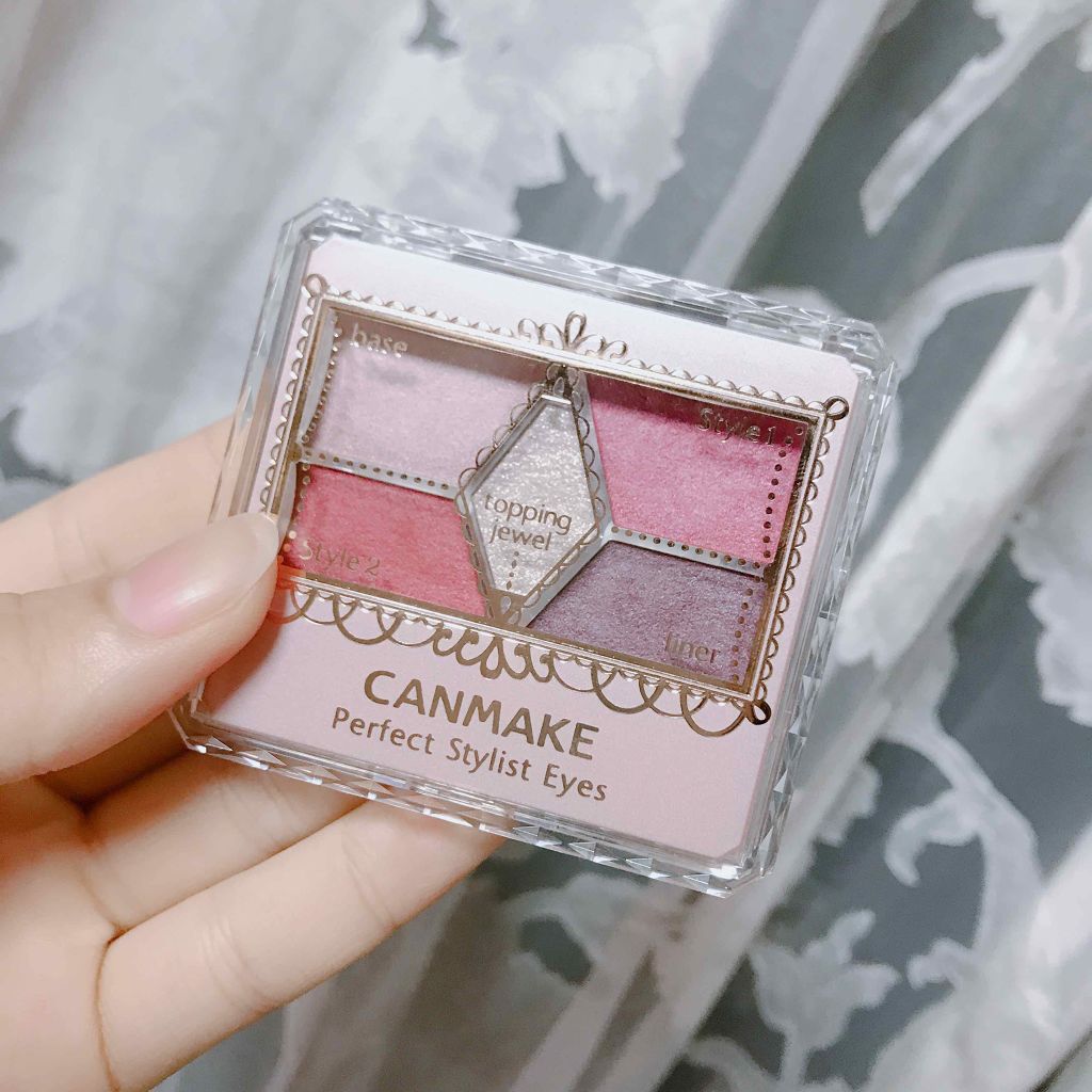 【旧品】パーフェクトスタイリストアイズ/キャンメイク/アイシャドウパレットを使ったクチコミ（1枚目）