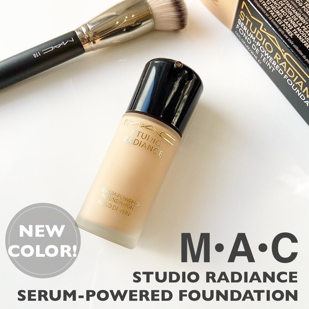 スタジオ ラディアンス セラム ファンデーション/M・A・C/リキッドファンデーションを使ったクチコミ(1枚目)