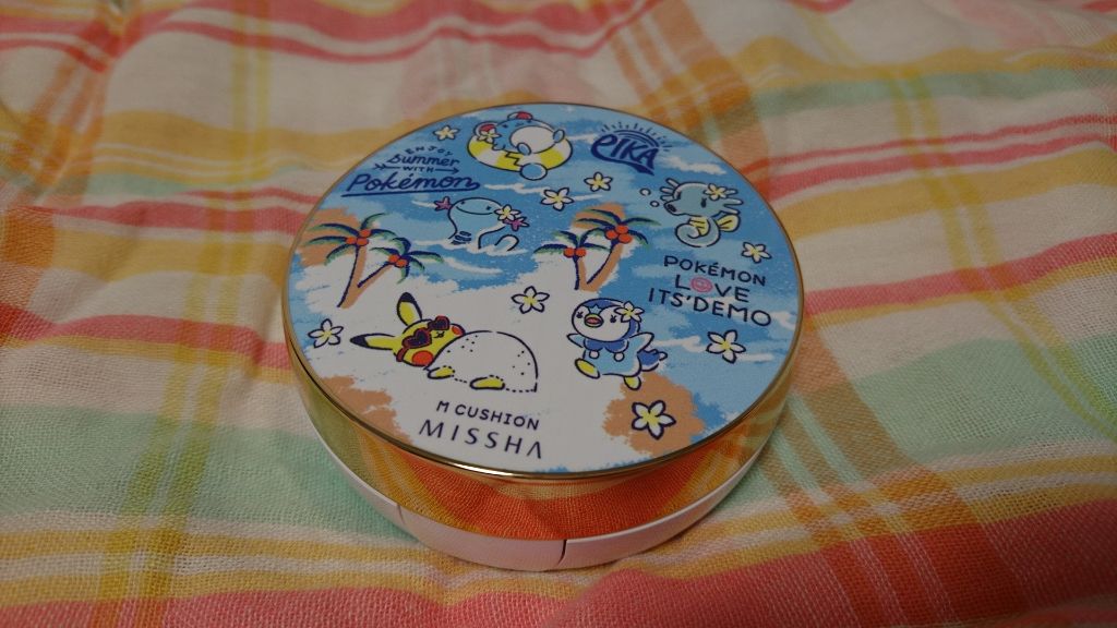 M クッション ファンデーション(モイスチャー)/MISSHA/クッションファンデーションを使ったクチコミ(1枚目)