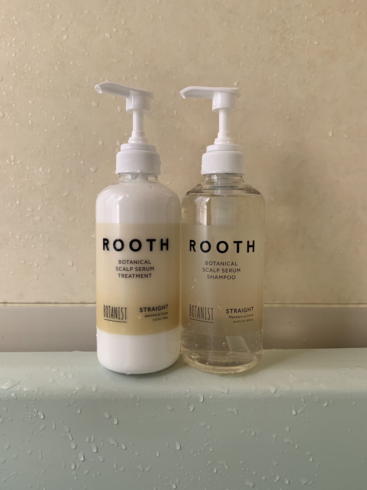 ルース ボタニカルスカルプセラム シャンプー・トリートメント（ストレート）/BOTANIST/市販シャンプーを使ったクチコミ（1枚目）