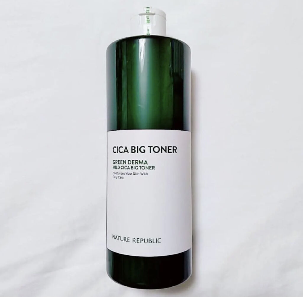 グリーン ダーマCICAビックトナー/ネイチャーリパブリック/化粧水を使ったクチコミ（2枚目）