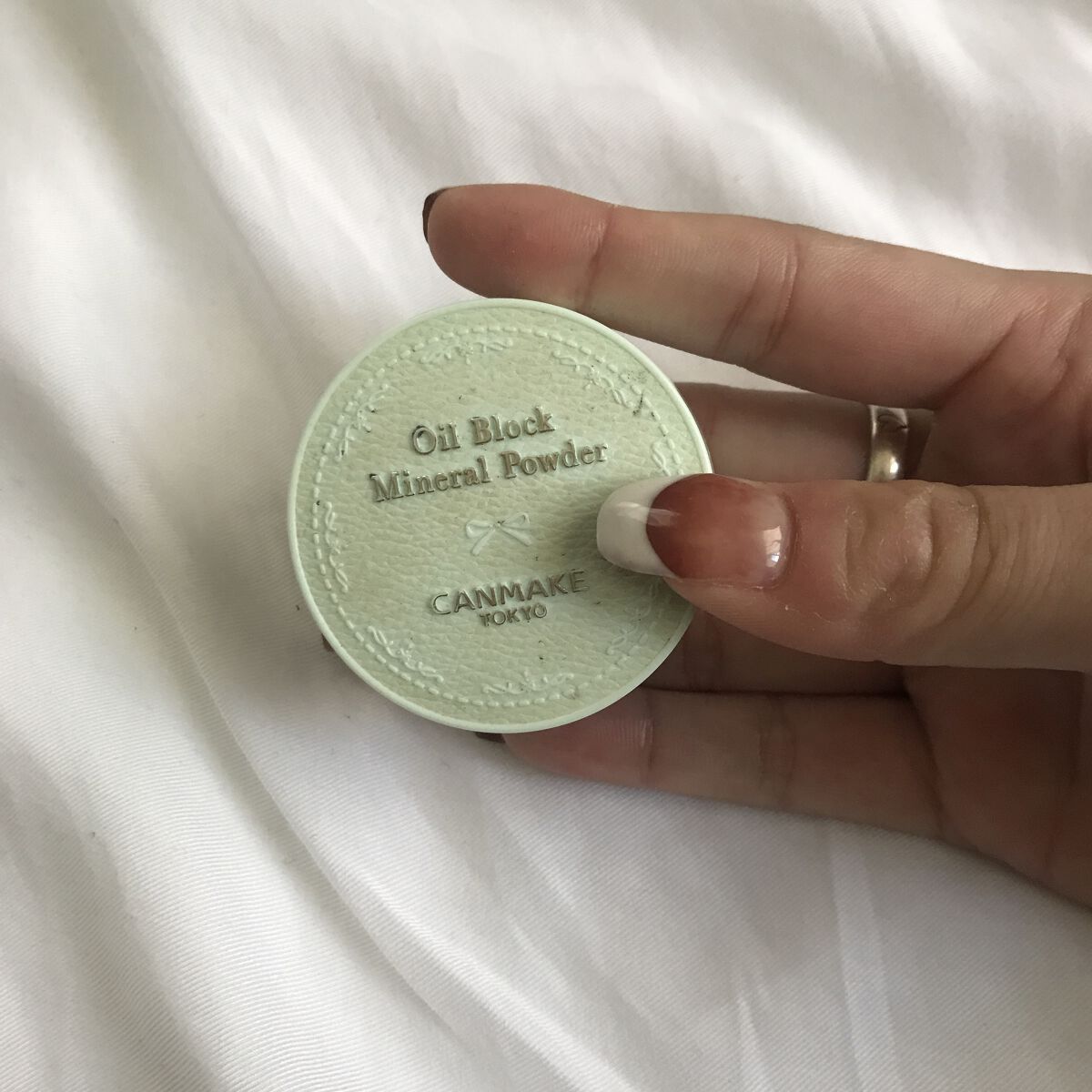 オイルブロックミネラルパウダー/キャンメイク/ルースパウダーを使ったクチコミ（1枚目）