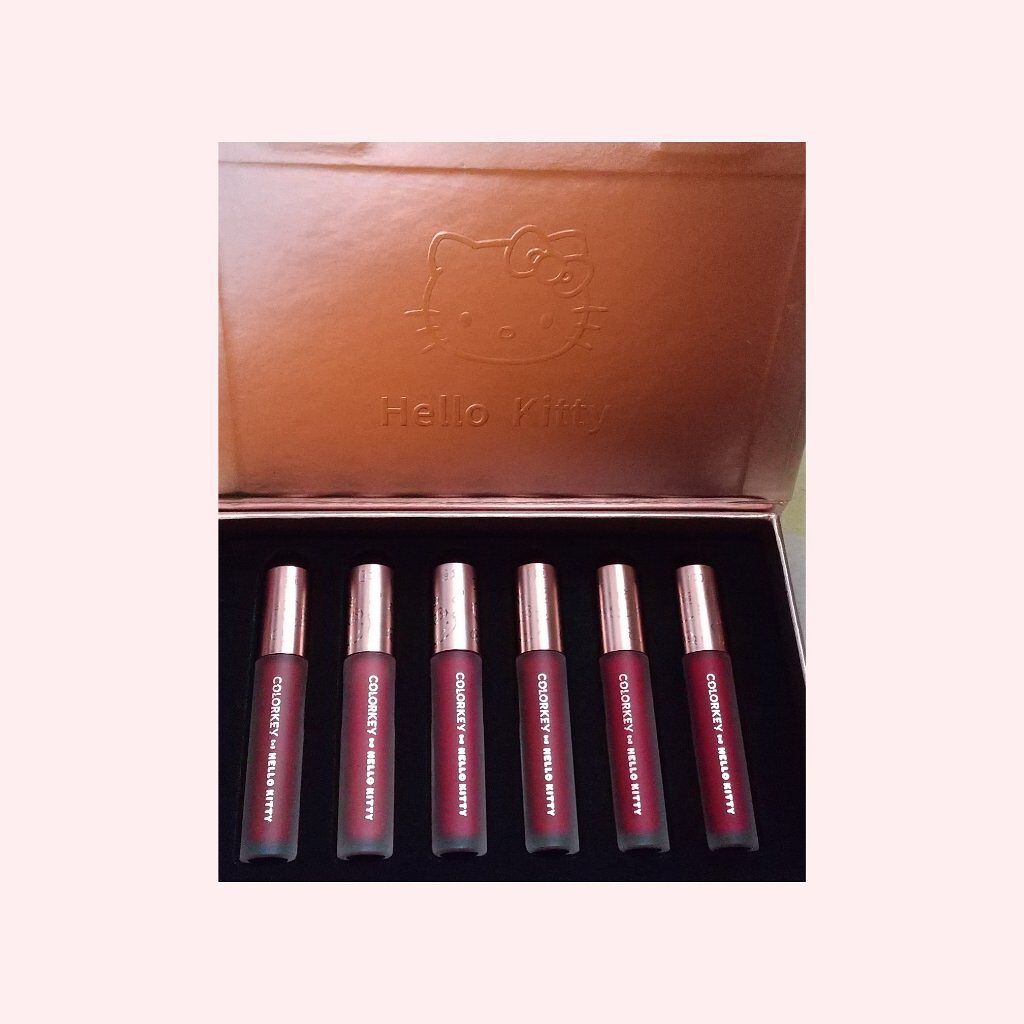 バレンタインボックス2 ピーチパレット レッドシャーベット/VAVI MELLO/アイシャドウパレットを使ったクチコミ（2枚目）