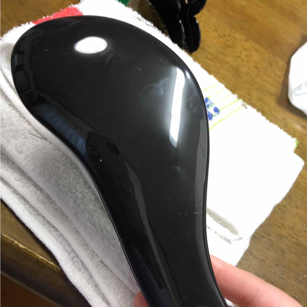 絡みにくい!髪通りなめらか長短2段ヘアブラシ/キャンドゥ/ヘアブラシを使ったクチコミ(1枚目)