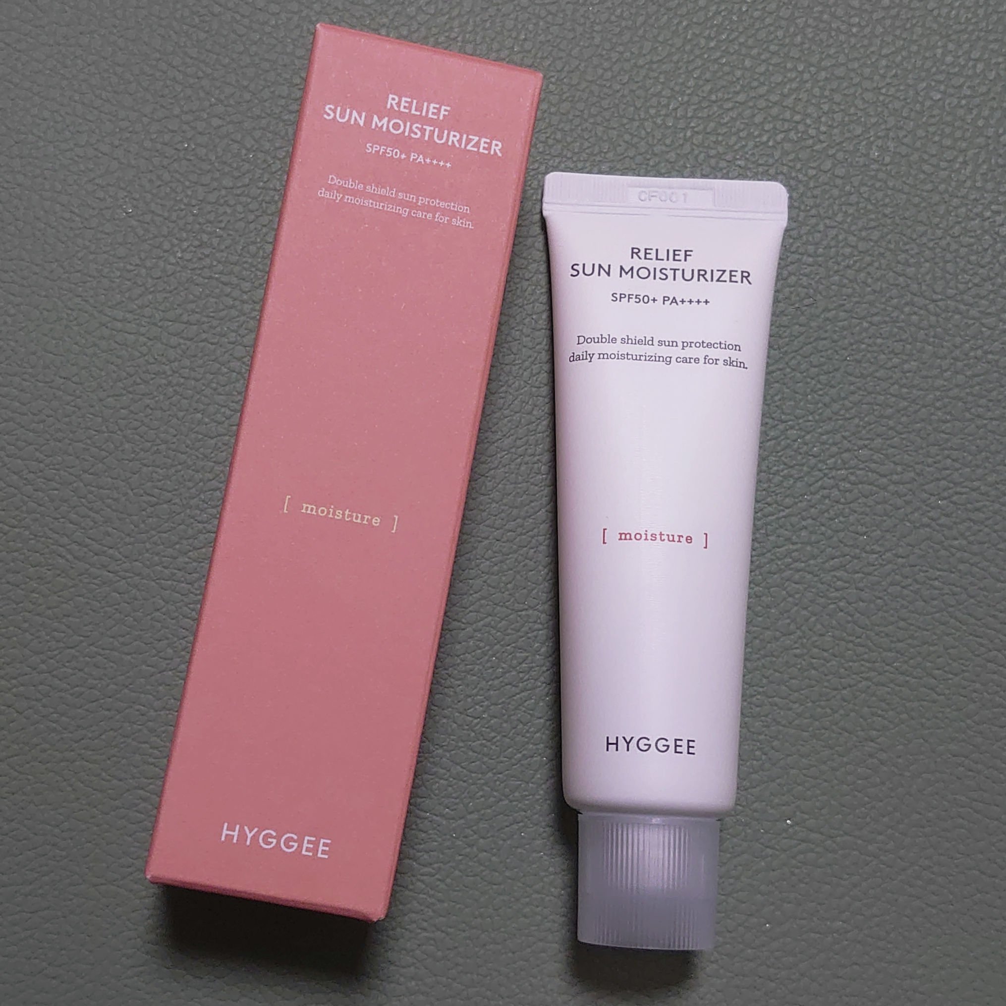 リリーフサンモイスチャライザー/HYGGEE/化粧下地を使ったクチコミ（1枚目）