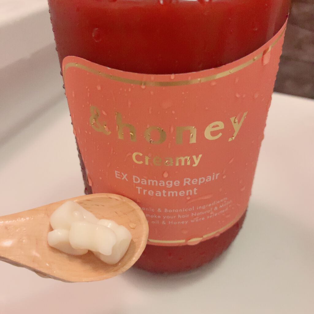 Creamy EXダメージリペアシャンプー1.0/ヘアトリートメント2.0/&honey/市販シャンプーを使ったクチコミ(4枚目)