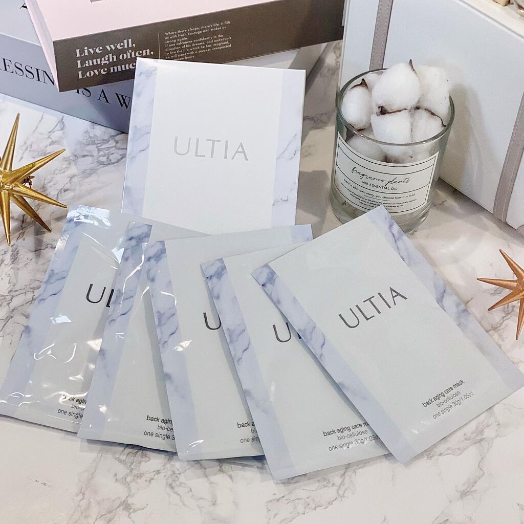 back aging care mask/ULTIA/シートマスク・パックを使ったクチコミ(1枚目)