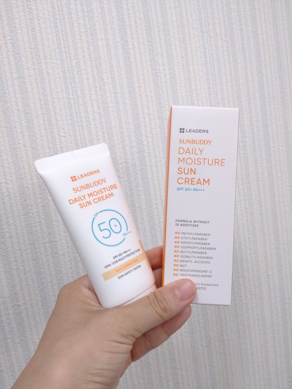 デイリーモイスチャーサンクリーム/Leaders Clinie(リーダーズ)/日焼け止め・UVケアを使ったクチコミ（1枚目）
