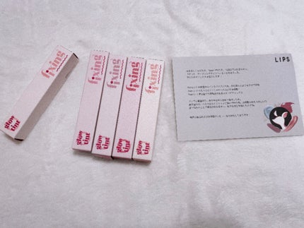 グロウ フィクシングティント/ETUDE/リップティントを使ったクチコミ(1枚目)