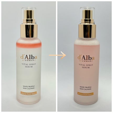 ダルバ ホワイトトリュフバイタルスプレーセラム/ダルバ/ミスト状化粧水を使ったクチコミ(2枚目)