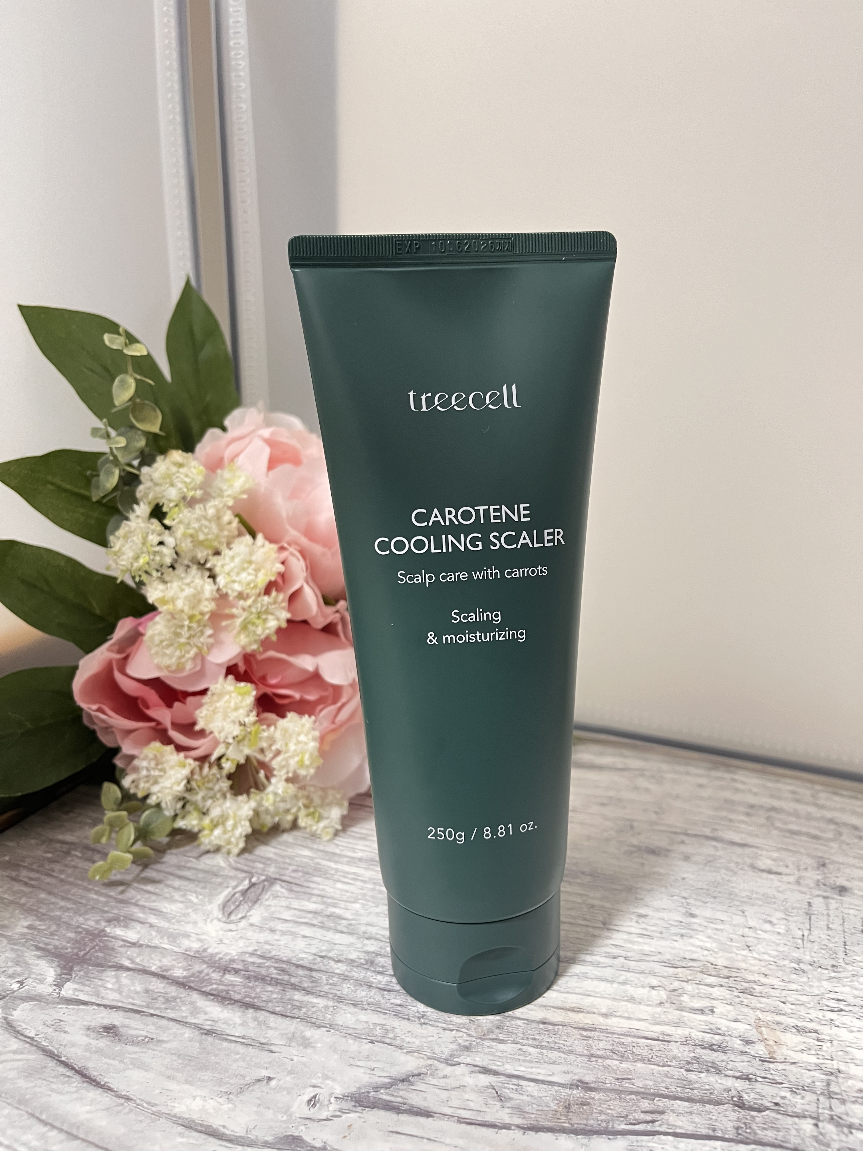 カロテンクーリングスケーラー/treecell/頭皮クレンジングを使ったクチコミ（2枚目）
