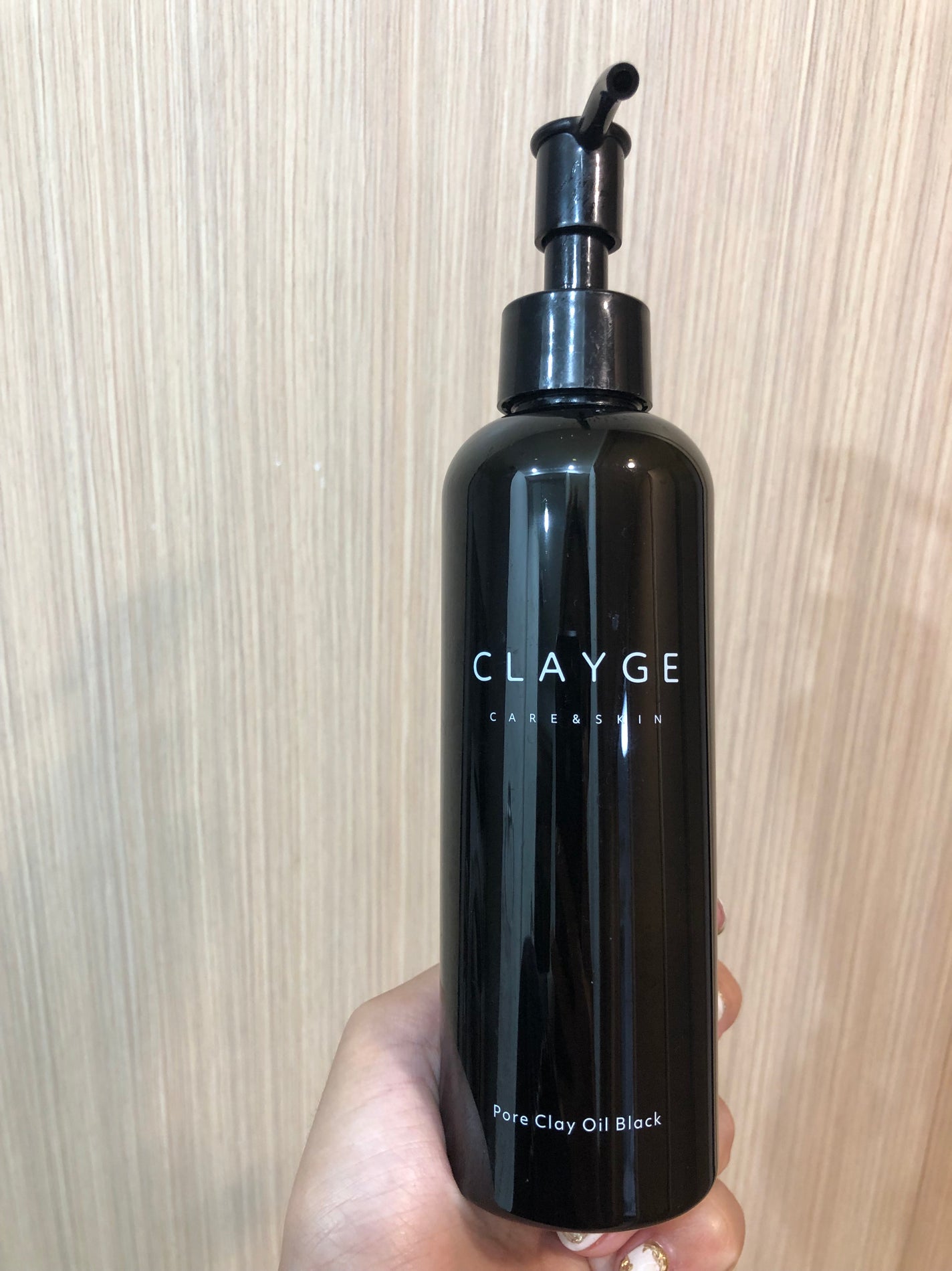 ポアクレイオイル ブラック/CLAYGE/オイルクレンジングを使ったクチコミ(1枚目)