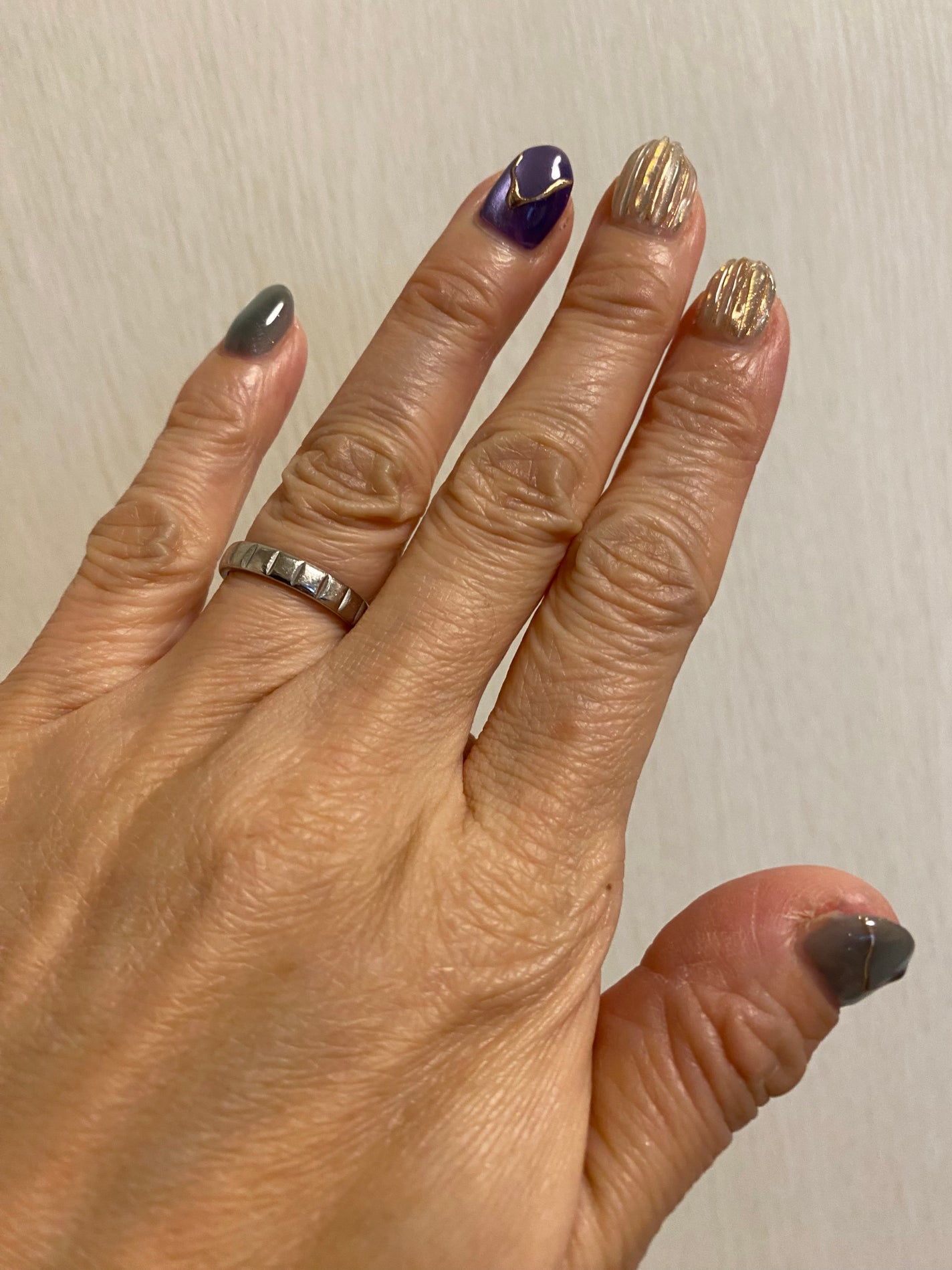 chrome mag/CLETO/ジェルネイルを使ったクチコミ(3枚目)