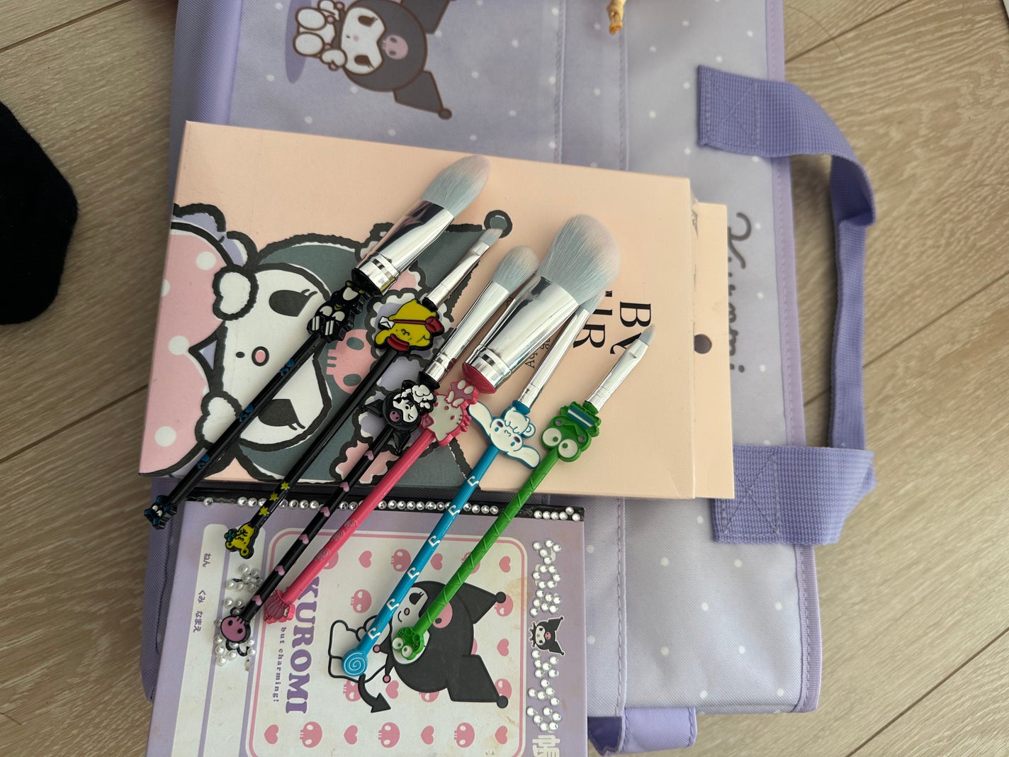 サンリオキャラクターズ アイシャドウメイク帳/サンリオ/アイシャドウパレットを使ったクチコミ(4枚目)