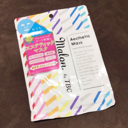 Malon.by TBC エステティックマスク/TBC/シートマスク・パックを使ったクチコミ(1枚目)